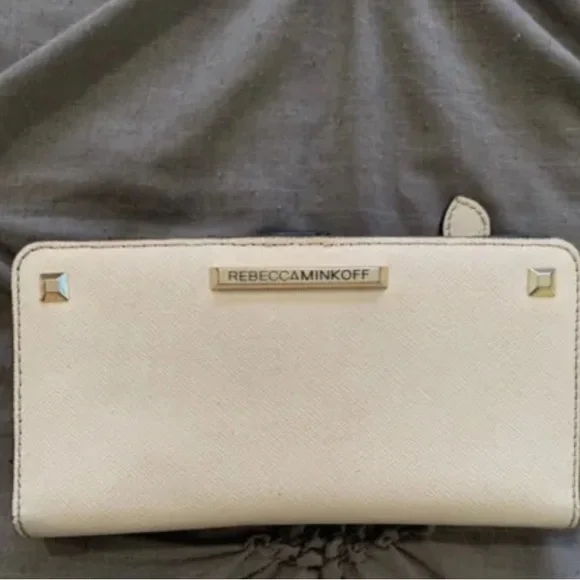 Rebecca Minkoff Credt Card Wallet in Saffiano Leather - Picture 1 of 6